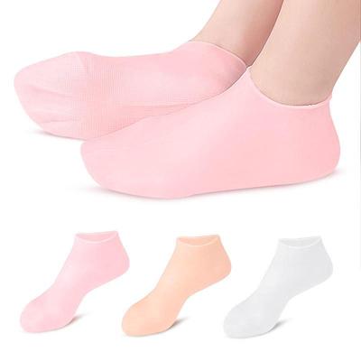 127g Peeling & Verjüngende Silikon-Fußpflege-Socken - Verdicktes SEBS, Elastischer Schutz für Glatte Haut