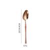 Ru Han 304 Stainless Steel Little Waist Large Spoon