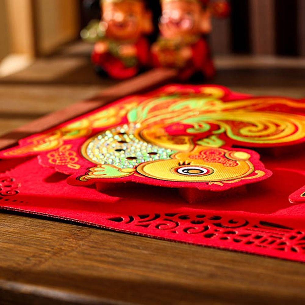 Three Dimensional Snake Year Spring Couplet Pendant New Year Hanging Decoration  Living Room