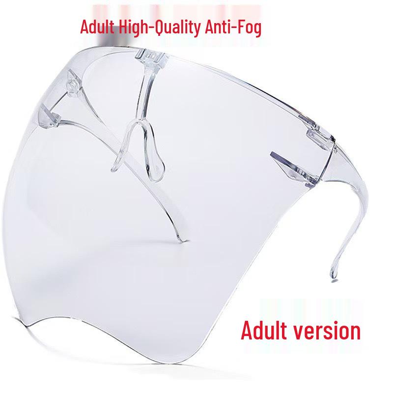 HD Clear Protective Cycling Mask - Anti-UV, Anti-Fog, Anti-Splash, Anti-Oil, Anti-Sand for Men & Women