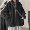 Lamb's Fleece Jacket Pánské modely Podzimní a Zimní korejská verze Volné Hezké Pánské Zimní Plus Silná Bunda