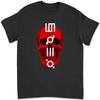 30 Seconds To Mars Red Skull Graphic T-shirt 2T8R