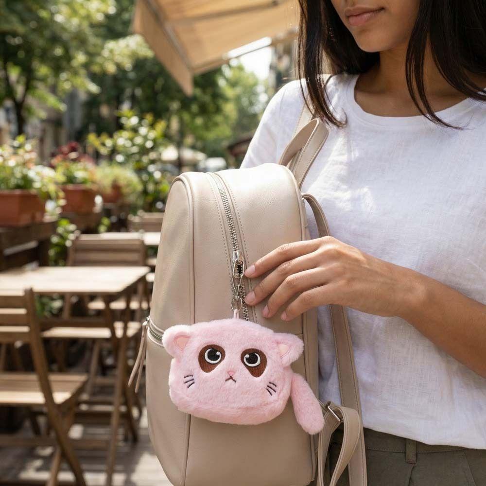 Zero Wallet Kitten Plush Coin Purse Plush Doll Cat Plush Mini Purse Birthday Gift