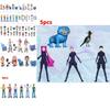 Kpop Dämonenjäger PVC Spielfigur Modell Sammlerstück Desktop-Dekoration für Fans