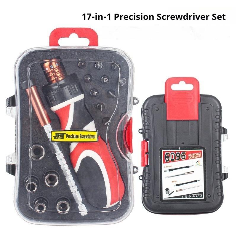 17-in-1 Cr-V Screwdriver Bit Set Manual Hardware Tools Multi-purpose Screwdriver Set 17-in-1 multifunctional screwdriver set