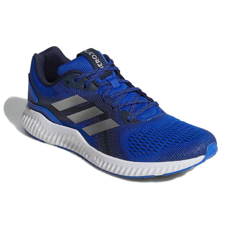 Adidas Aerobounce St Comfortable Non-Slip Running Shoes Men Sneakers Blue Silver CG4615