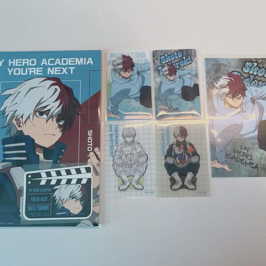 

Hiroaka Unext Todoroki Shoto Hologram Card+postcard