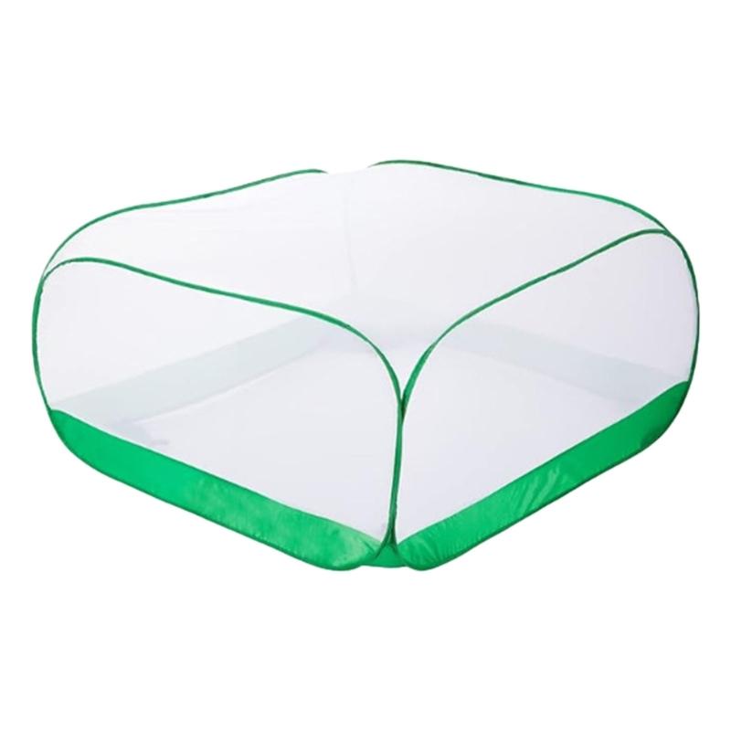 

Polyester Mesh Garden Cover for Outdoor Plant Providing Full Protective Against Birds Insect And Mosquitoes Featuring Quick Popping Up Setup