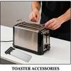 Bread Maker Crumb Tray Replacement Heat Resistant Design Plastic Handle for Quick Removal and Countertop Protection