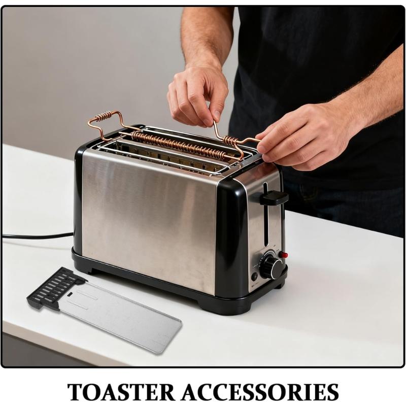 Bread Maker Crumb Tray Replacement Heat Resistant Design Plastic Handle for Quick Removal and Countertop Protection