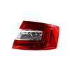 Tail Light For Skoda Octavia 2015 2016 2017 Auto Brake Warning Lamp Housing Rear Lamp Assembly Taillight Cover Car Accessories