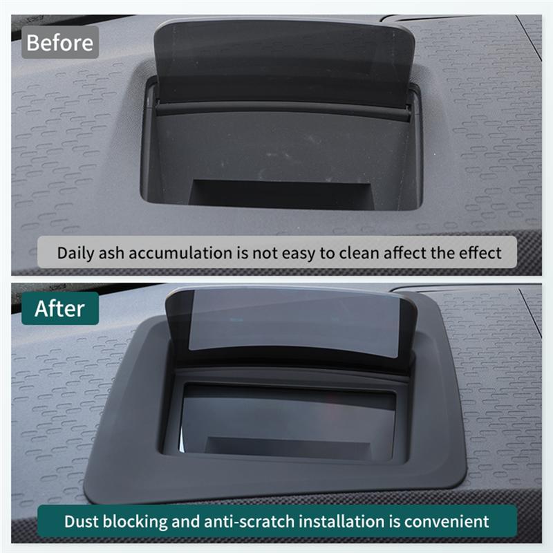Car Accessories For BMW Mini Countryman U25 2024 2025 HUD Display Screen Cover Head Up Display Protective Frame