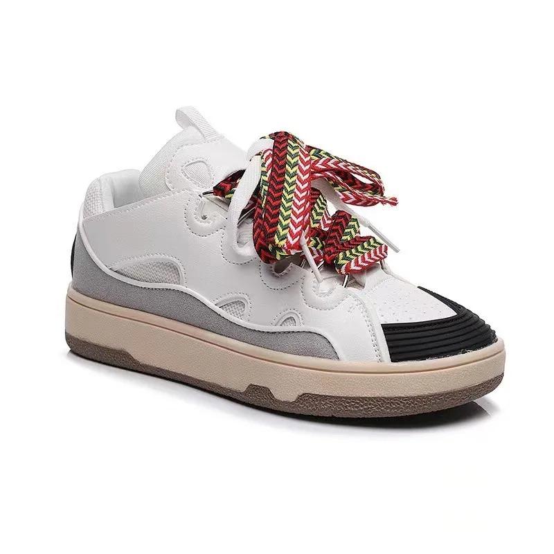 Fashion Retro Sports Shoes for Women All-match Whip Design Niche Sneakers Drop Ship