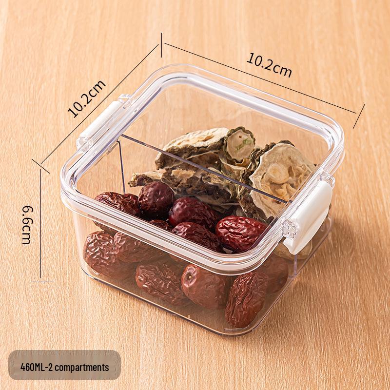 Transparent Food-Grade Plastic Storage Jar for Soups