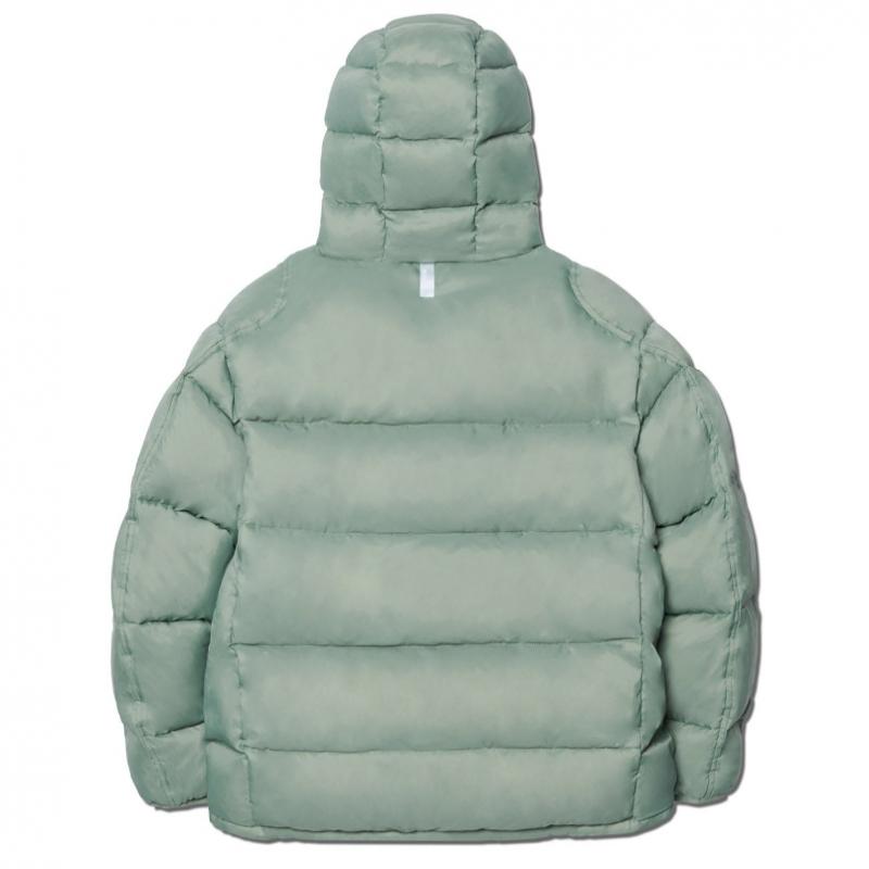 NOMANUAL Hooded Duck Down   Sage Green  Division