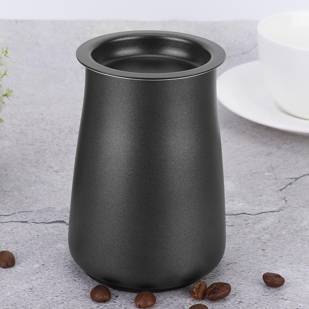 Stainless Steel Manual Coffee Powder Strainer Filter Coffee Making Accessories Black