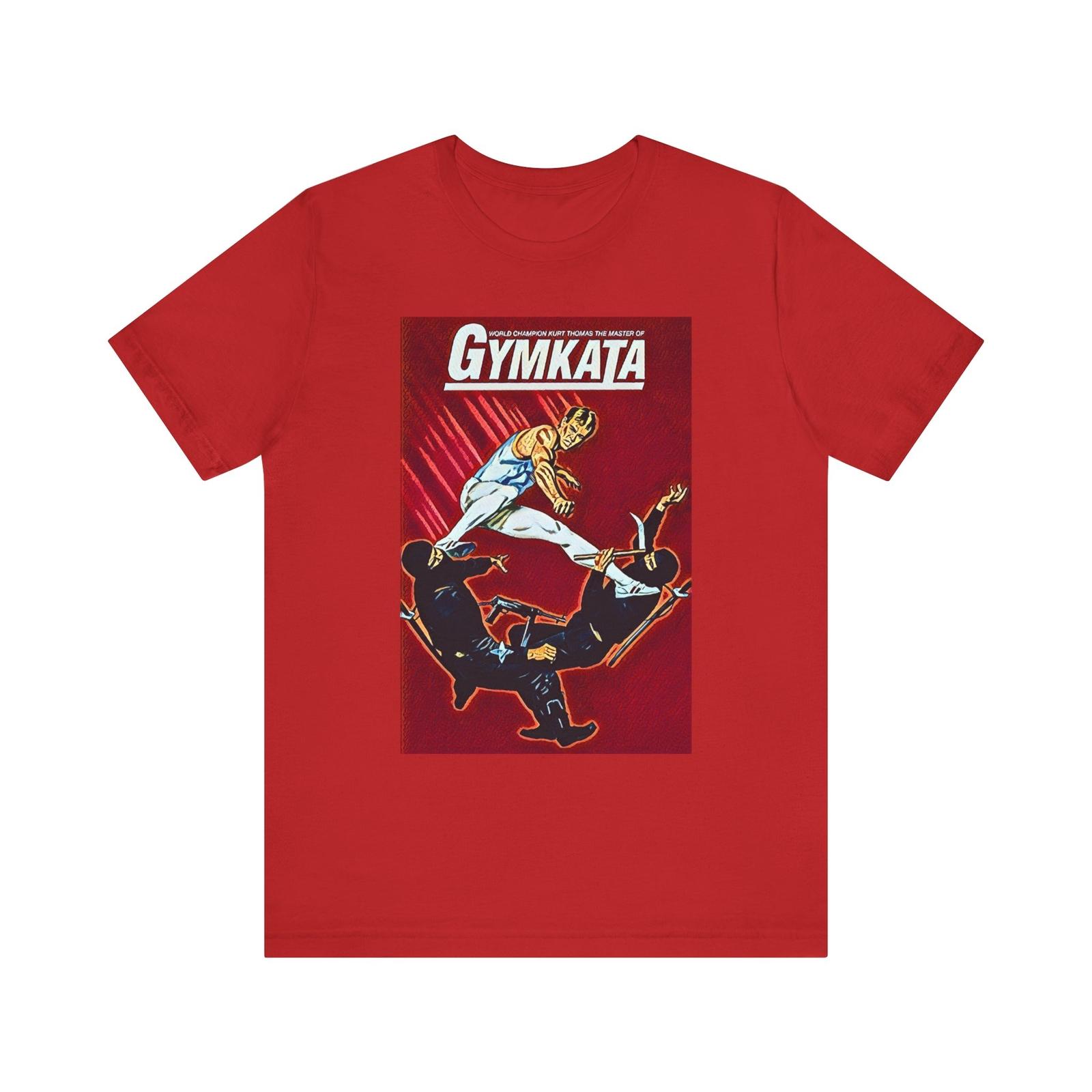 Gymkata Graphic Print Tee Short Sleeve Jersey Crewneck Movie Art Gift Unisex T-Shirt XL