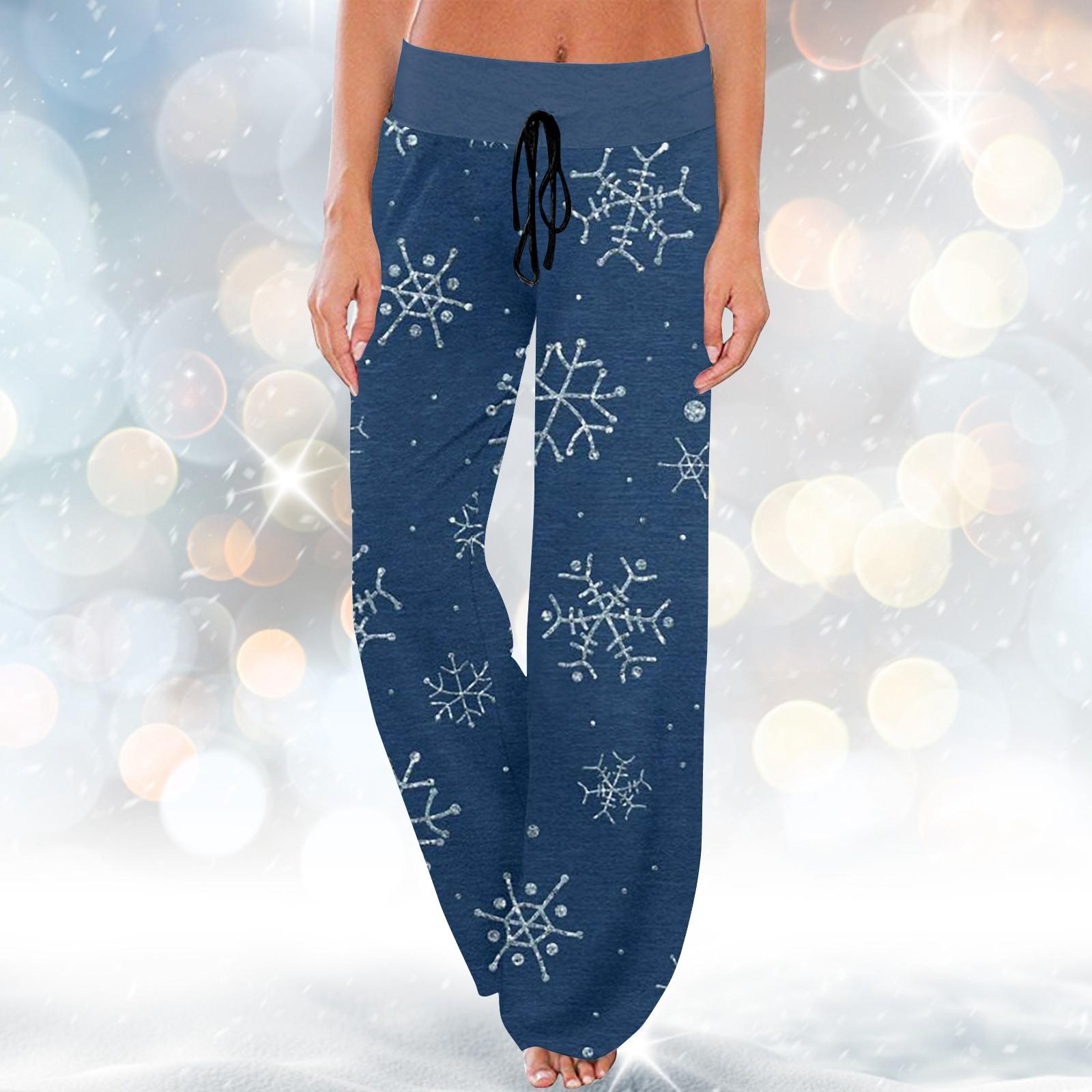 

Женские удобные пижамные штаны с карманами на Хэллоуин и принтом на шнуровке, широкие брюки XXXL красный