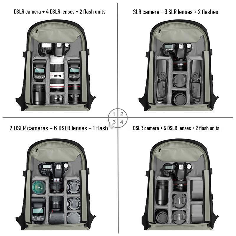 PULUZ Photography Backpack for DSLR & DJI Ronin-SC Gimbal