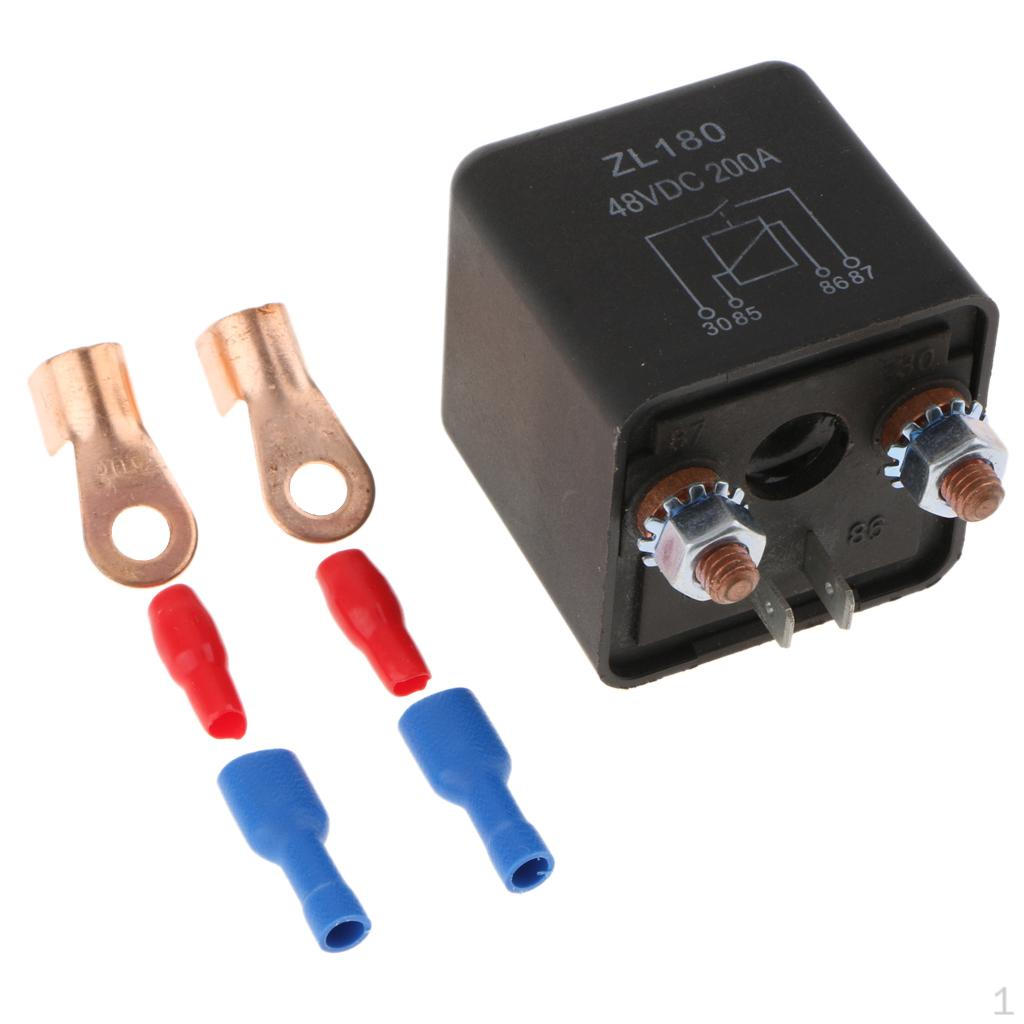 High Performance 48V 200A + Accessories, Automatic Switch