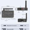 Bluetooth 6.0 Audio Receiver 3.5Mm Aux Rca With Mic Hifi Stereo Wireless Adapter Support Usb U-Disk For Car Speaker Amp