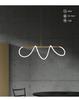 Minimalist Silicone Hose Pendant Light for Dining Table or Bar