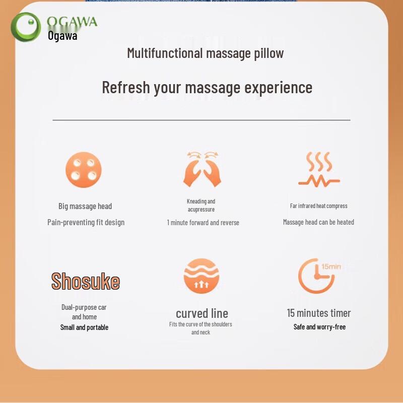 Ogawa OG-2122 'Magic Power' Neck & Shoulder Massager