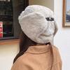 Women's Winter Thickened Warm Beanie Hats Outdoor Russian Caps Fashion Adjustable Earflap Pilot Hat Windproof Bomber Hat