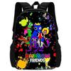 Kids Cartoon Backpack Elementary School Students Large Capacity Ergonomic Design Cotton Lining Oxford Fabric