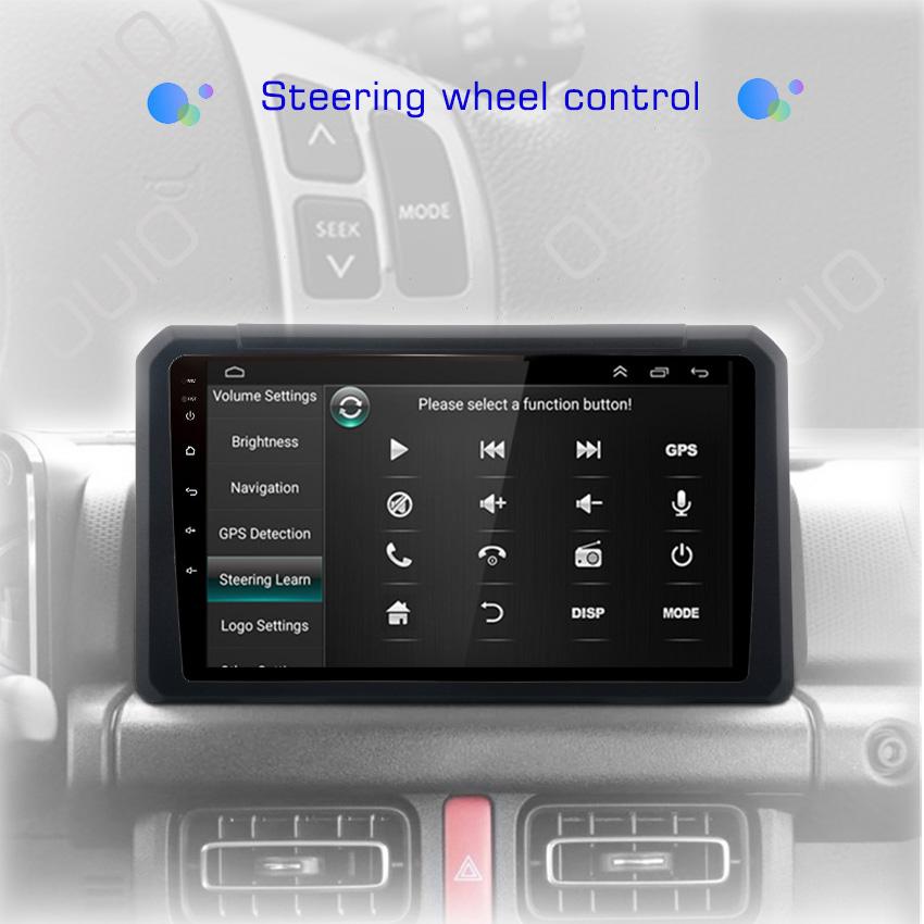 2din 8G+128G IPS 9inch Android10 Car Radio Multimedia Player Carplay Auto GPS Navigation DSP BT For Suzuki Jimny 2018 2019 2020