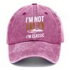 New washed baseball cap printing car logo cap cowboy baseball cap retro versatile soft top hat