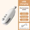 Mini Bag Sealer Handheld Heat Vacuum Sealer Portable Sealing Machine for Household Food Preservation And Snack Packaging Prevents Odors Extends