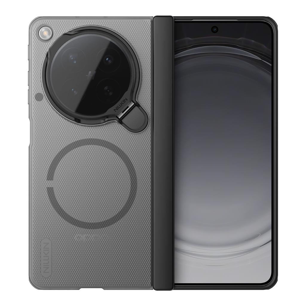 Nillkin for OPPO Find N6 Case Super Frosted Shield Prop Magnetic Cover Camera Flip Mount Ultra Thin Matte PC Anti Shockproof Back Cover
