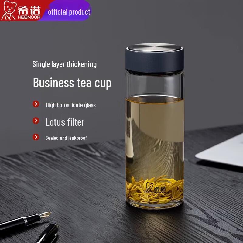 Heenoor Single-Layer Heat-Resistant Glass Cup