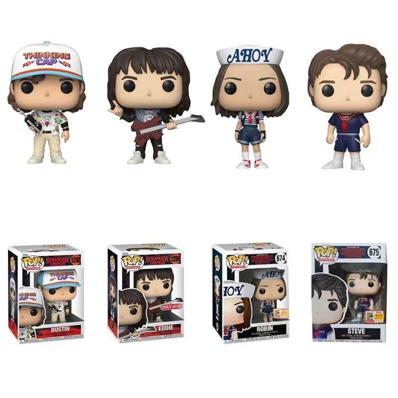 Stranger Things Figur Jane Ives/Will Byers/Mike Wheeler Actionfigur Cosplay Vinyl Ornament Figuren Spielzeug Neujahrsgeschenk