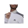 adidas Niezbędna rozgrzewka 3 paski kurtka dresowa męska kurtka biała H46102