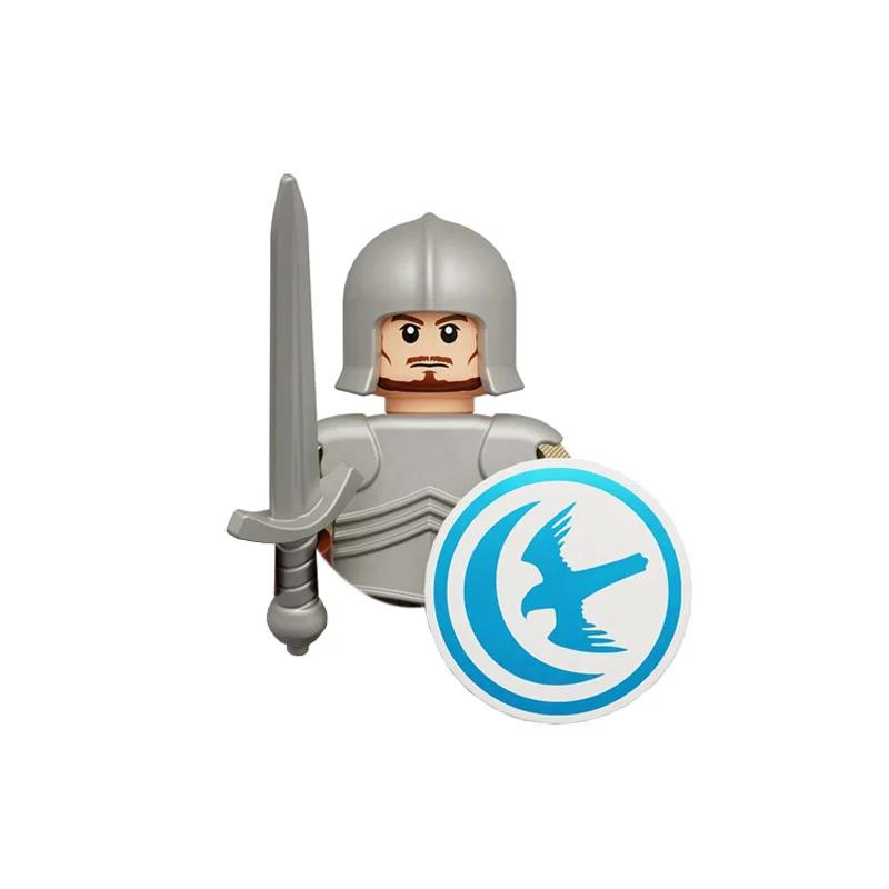 Средневековые Древние Тяжеловооруженные Солдаты Римский Центурион Пехотинец Горнист Военные Фигурки Вооружение Модель Строительные Блоки Игрушки