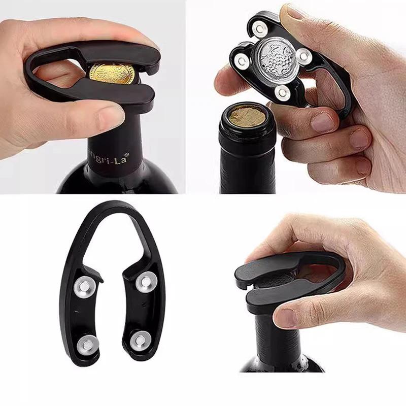 1/2pcs Wine Opener Foil Remover Sharp Cutter Foil Wine Bottle Cut Foil Cutter Kitchen Bar Accessories Household Small Tools
