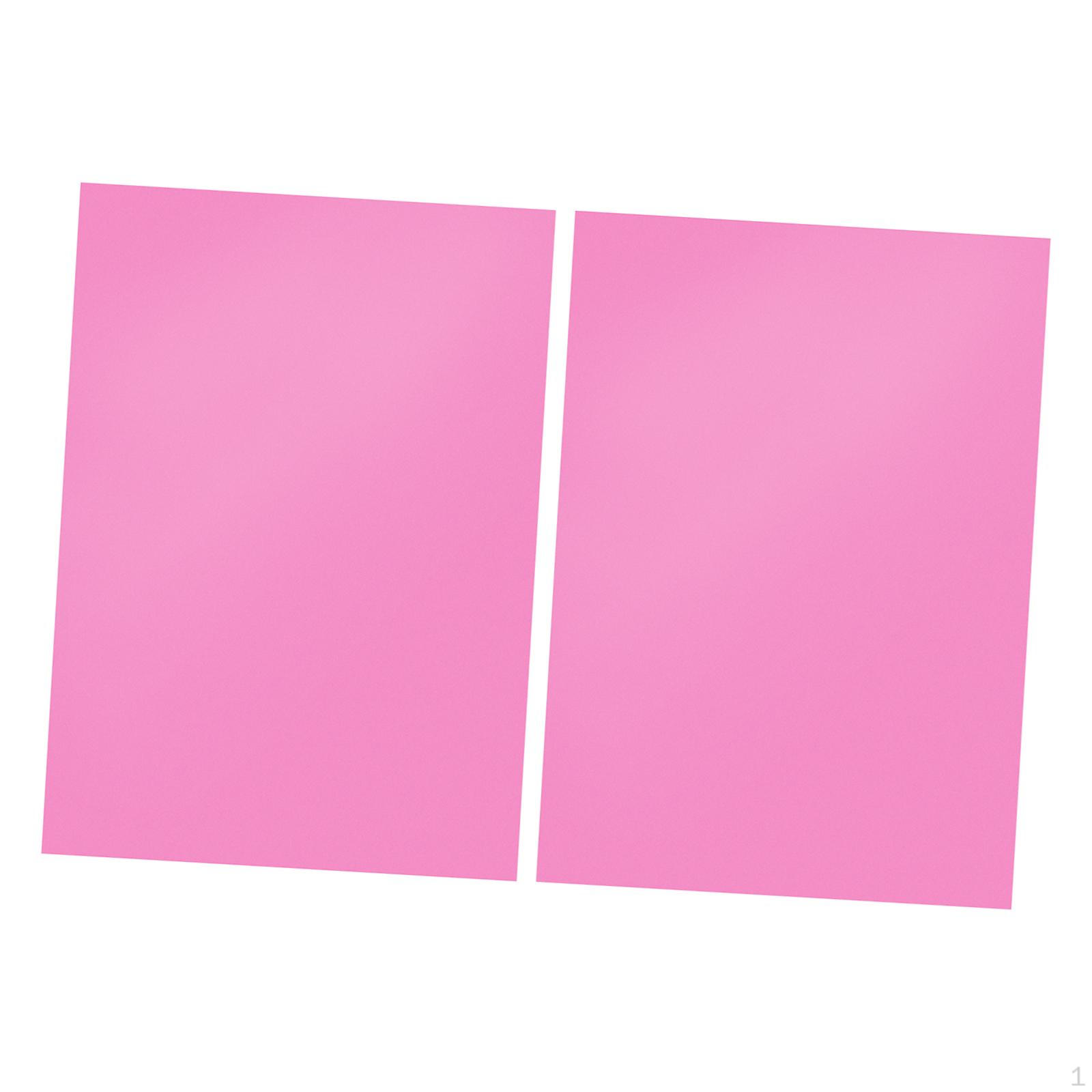 Цветные листы ПВХ для творческих проектов Pink