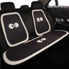 Cute Eyes & Feet Universal Car Seat Cushion for VW Golf, Sagitar, Tayron, T-Roc - All-Season Use.