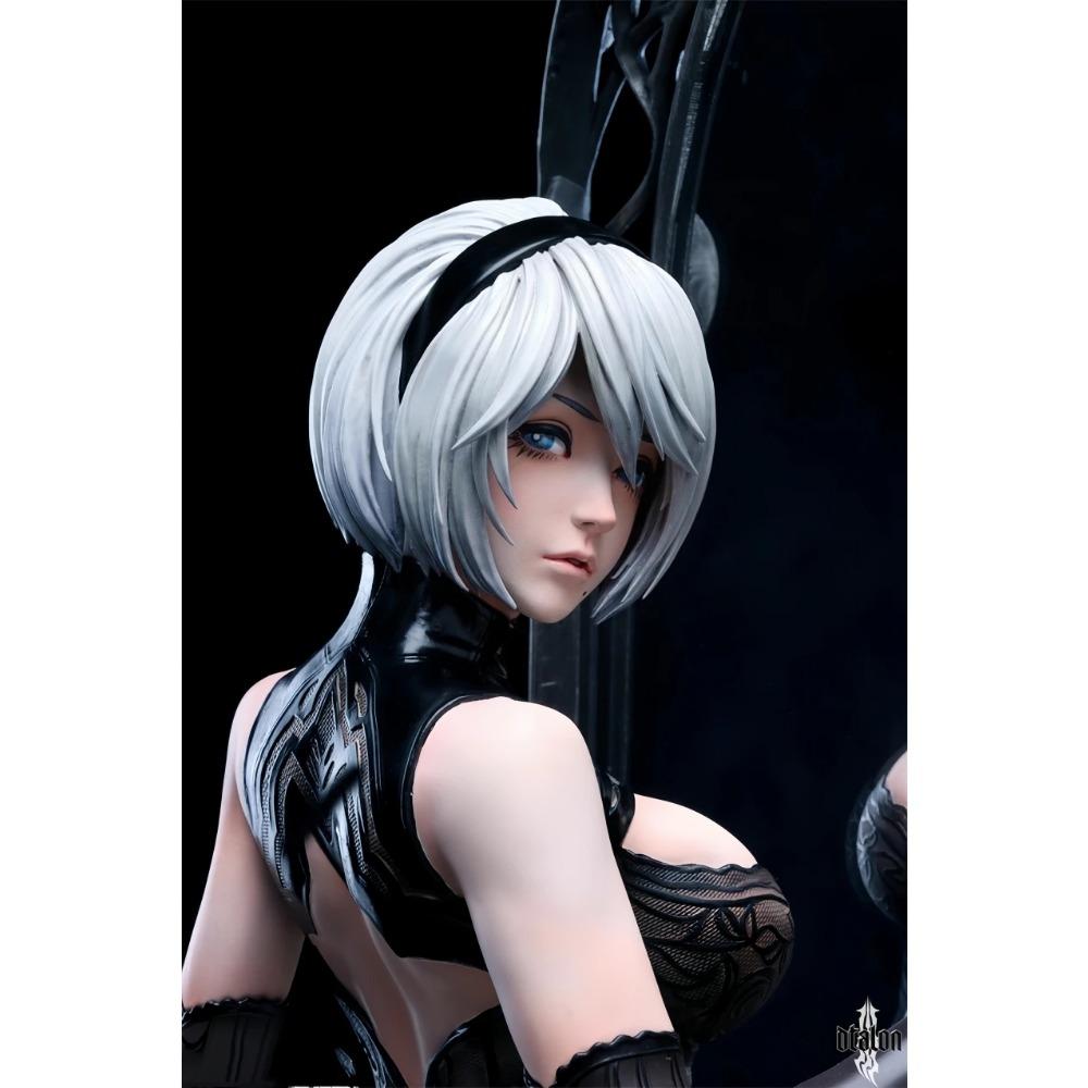 60CM NieR: Automata Yorha Type B 2B YoRHa Type A No.2 A2 Ver Meisje figuur Actie Anime model Volwassenen Poppen speelgoed Kerstcadeau