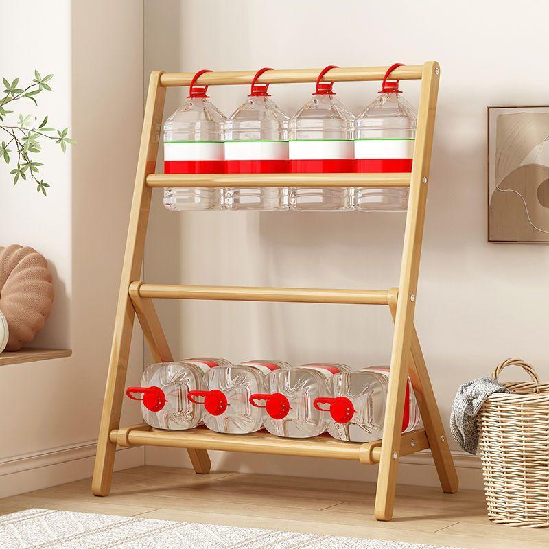 Foldable Coat Racks Wooden Floor Removable Space Saving Clothes Racks Cheap Hallway Wardrobe Organizer Shelf Dressing Rooms