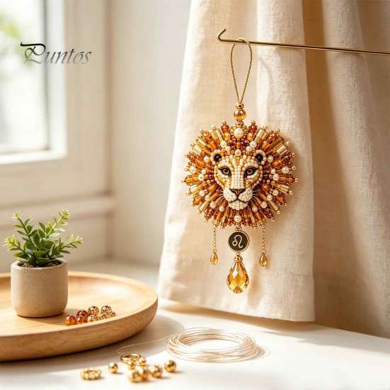 Constellation Jewelry Making Kit 12 Zodiac Beaded Ornament DIY Kit, Pendant Craft Set Unique Theme for Keychain Bag Decor, Handmade Hanging