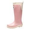 Tall rain shoes women's fashion rain boots outdoor waterproof shoes rubber shoes piled thickened waterproof boots