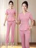 Women's Summer Professional Beautician Attire for Salon & Medical Aesthetics