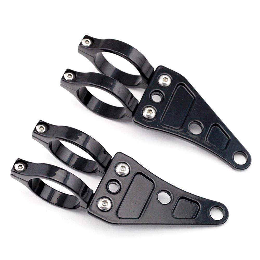 41mm Vintage Motorcycle Fork Headlight & Shock Absorber Mount Bracket