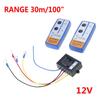 Wireless Electric Winch Remote Control Set with Manual Transmitter for Trucks and ATVs with 100 Foot Range and 12V Motor