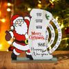 Santa Claus Christmas Countdown Calendar Cartoon Christmas Advent Calendar  Holiday Party