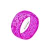 Fashion Colorful Luminous Resin Ring Women Men Fluorescent Glowing Rings