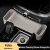 Kabellose Lade-Silikon-Aufbewahrungsbox für Volvo XC60, S90, XC90 Konsolen - Passt für 26 Modelle